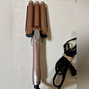INFINITIPRO by Conair Rose Gold Triple Barrel Tourmaline Ceramic Hair Waver